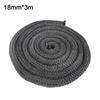 Fireplace Sealing Rope Stove Door Rope Black Gasket Cord