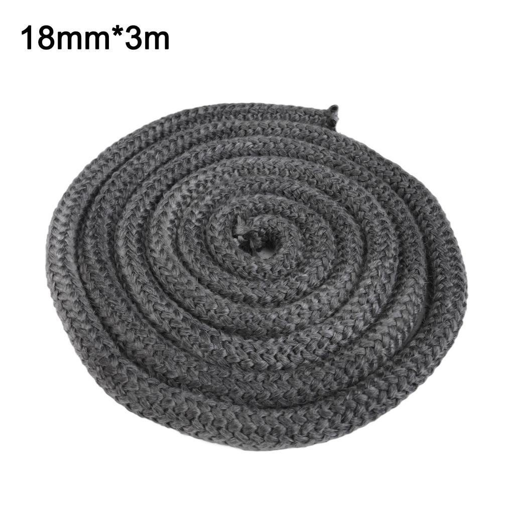Fireplace Sealing Rope Stove Door Rope Black Gasket Cord