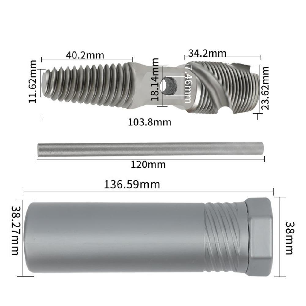 

Набор экстракторов для сломанных болтов, инструмент для извлечения болтов, сломанный болт style 2