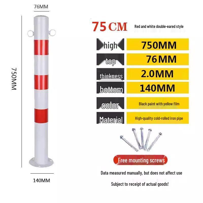 Thickened Steel Guardrail Posts & Anti-Collision Bollards - Road Barriers & Lane Dividers