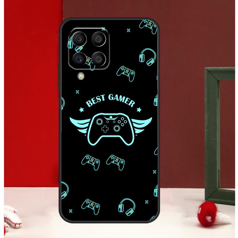 Eat Sleep Game Colorful Case For Samsung Galaxy M13 M53 M56 M52 M32 M16 M11 M21 M31 M35 M12 M14 M15 M36 M55 M34 M54
