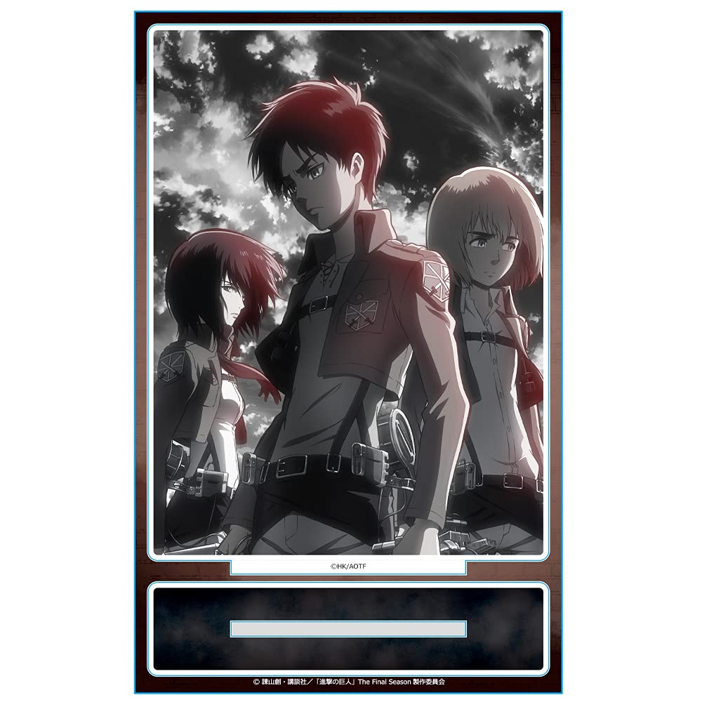 Attack on Titan Acrylic Portrait C [Eren & Mikasa & Armin]