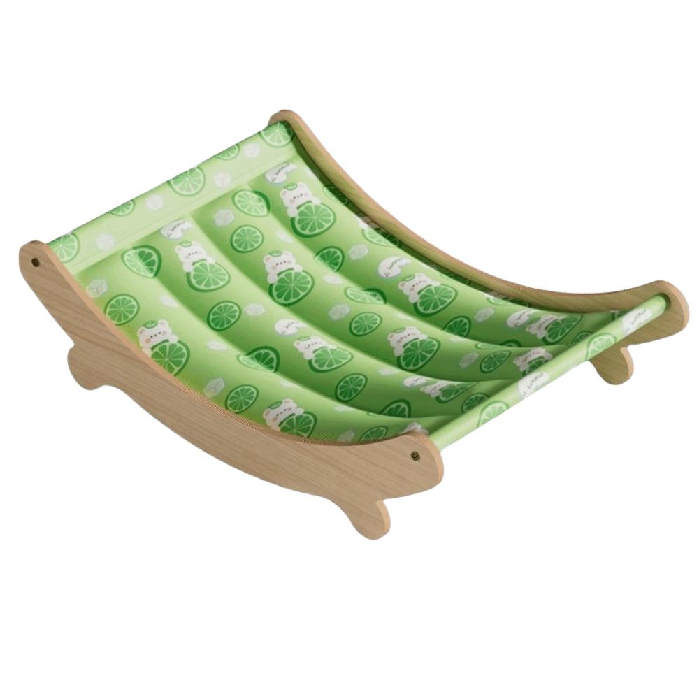 

Waterproof Pet Recliner Moisture-proof Pet Rocking Chair Summer Cool Nest for Cats and Dogs зелёный