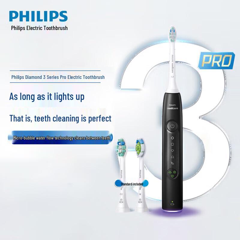 Philips Sonic Electric Toothbrush Diamond Series 3 Pro