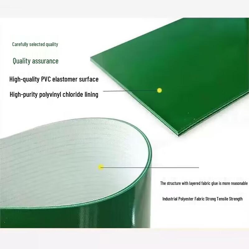Lederwei Green Anti-static Rubber Mat with Double-Layer Nylon