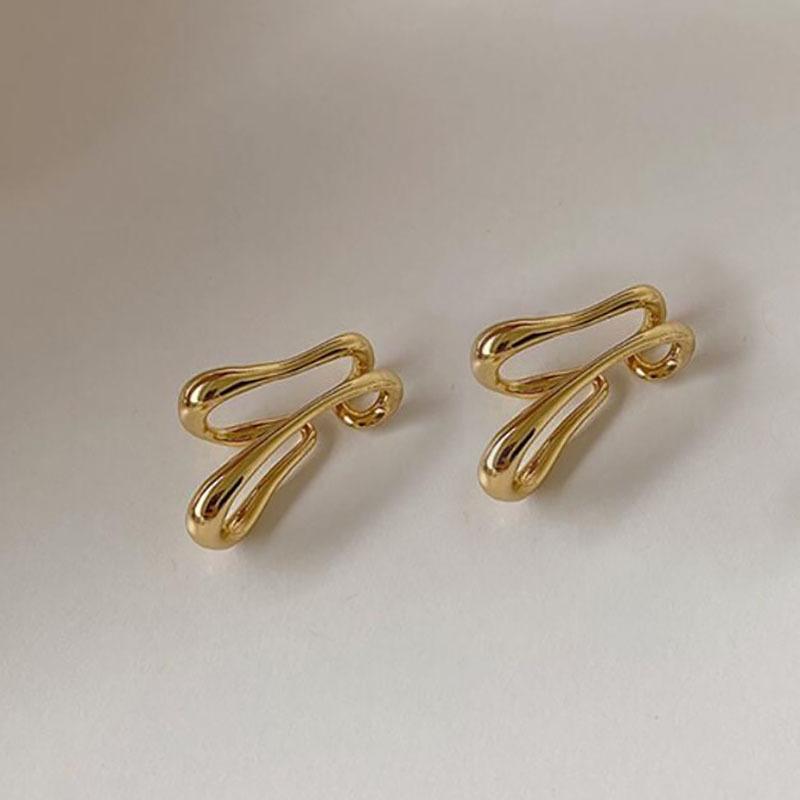 Female Personality Double-layer Earrings