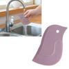 Penguin Shaped Scraper Kitchen Dish Pot Plate Oil Scraper Multipurpose Soft Squeegee Tool