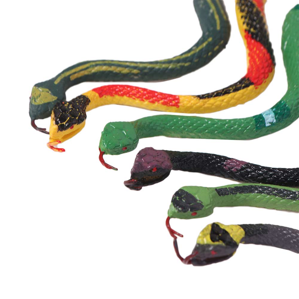 Wild Animal Simulation Snake Model Artificial Figurines Snake Action Figure  Tricky Toys