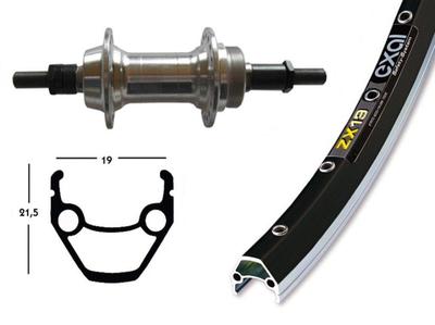 Fastener quick release black 100-110mm wheel hub rim mtb velo vtc city road