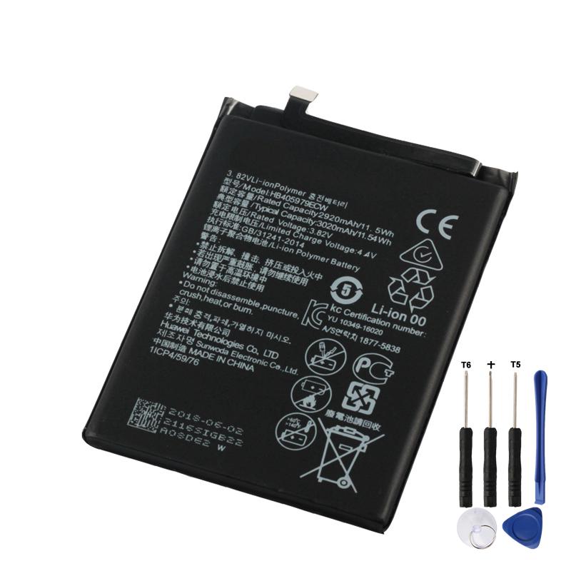 Rechargeable Lithium Battery For Huawei Nova Smart Young CAZ-AL10 DIG-L01 HBB405979ECW Phone Battery 3020mAh