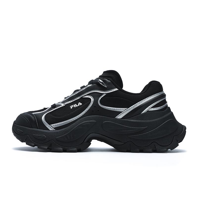 FILA Sofia 4 Lux Fishbone Shoes Versatile Fashion High-End Simple Classic Retro Comfortable Daily Commuting Sneakers Women sneakers F12W521114FBK