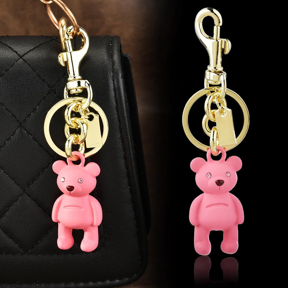 Animal Keychain Cute Bear Lover Gift For Backpack Decoration