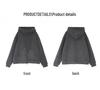 Plus Size Women's Soft Fluffy Korean-Style Hooded Zipper Sweatshirt - Fashionable and Slimming.