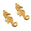 5pcs Stainless Steel Turtle Conch Shell Seahorses Charms Star Earring Pendant for Necklace DIY Jewelry Making Supplies Wholesale
