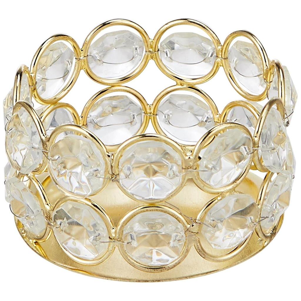 Kristall Teelichthalter | Votivschale für Heimdeko & zum Verschenken (2er-Pack)