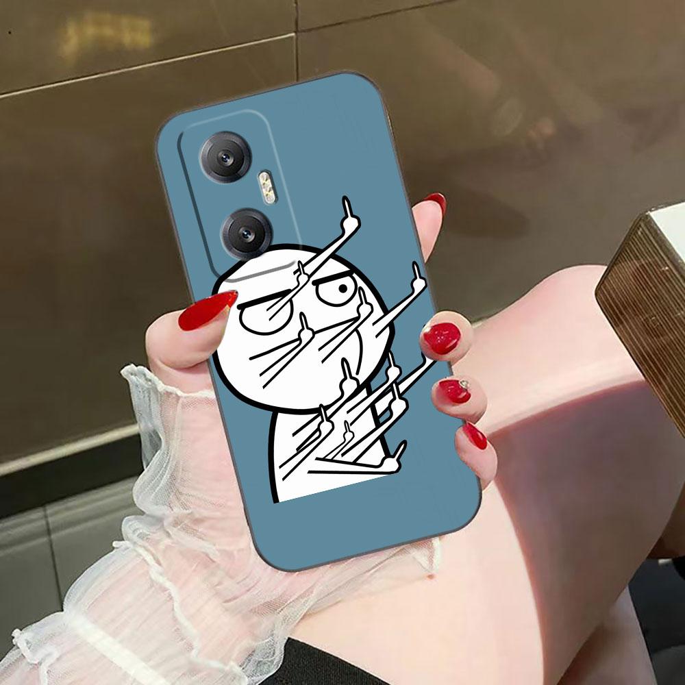 Cartoon Cute Funny Man Cover Phone Case For Infinix HOT 60 50 10 10I 10S 11 12 12I 20I 20S 30I ZERO X 20 30 40 Silicone Case