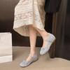 Gentle Matching Skirt Mary Jane Shoes Summer Temperament Elegant Bow Light Mouth Single Shoes
