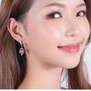 Zinc Alloy 925 Pendant Earrings You Are in My Heart Birthstone Jewelry for Women Birthday Anniversary Gift Fine Ladies