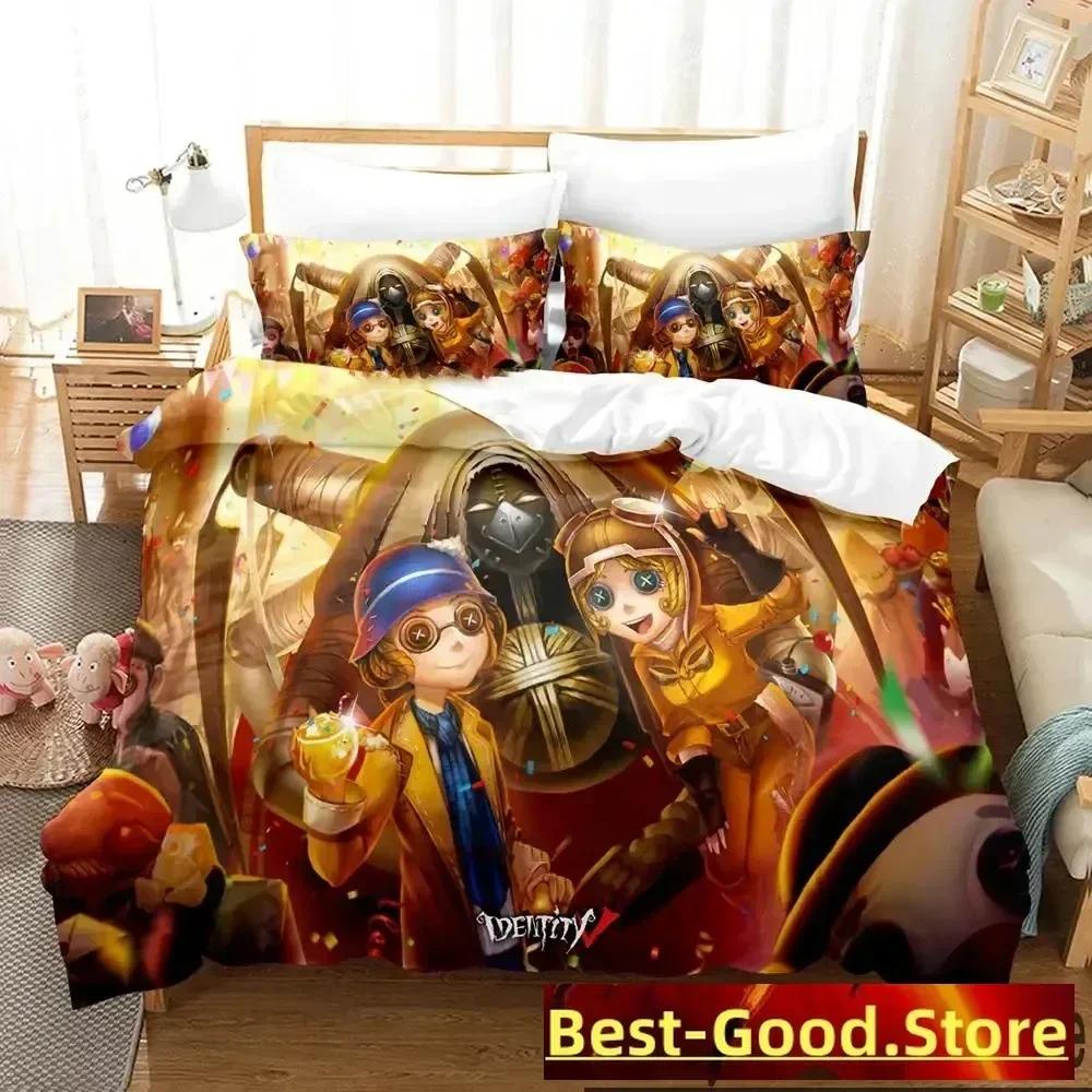 Game Identity V Anime Bedding Set Boys Girls Twin Queen King Size Duvet Cover Pillowcase Bed Boys Adult Home Textileextile