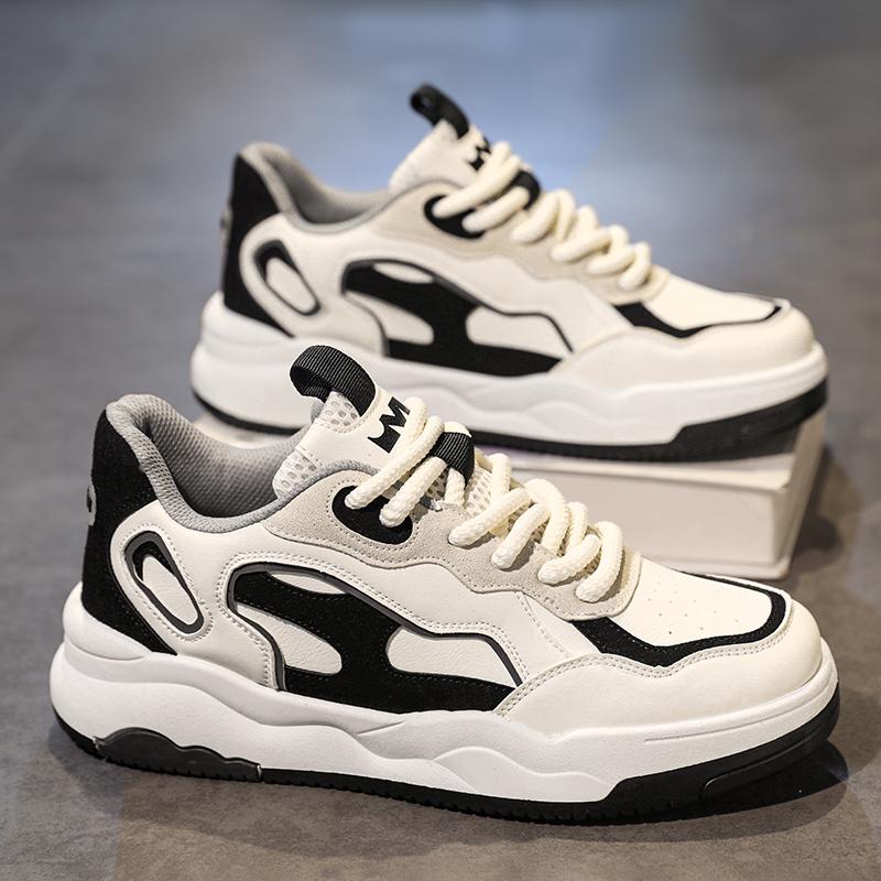 

Chunky Men s Skateboarding Shoes Summer Men s Snekers Athletics Breathable Durable Lightweight Fashionable Versatile Shoes 44 чёрный