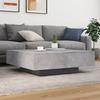 VidaXL Coffee Table Concrete Grey 100x100x31 Cm Engineered Wood 836598