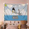 Tenture Murale Pingu Pingouin Tapisseries Personnalisables de Styles Variés Accrochages Muraux Impression de Photos de Célébrités Accrochages Muraux