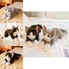 Plush Cat Figurine With Soft Short Plush For Home Decor And Gift Ideas