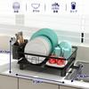 MAJALiS Dish Dish Drying Dish Washing Dish Dish Kitchen Large Automatic Easy Vertical or Horizontal Single Black Drainer, Rack, Drainer, Basket,