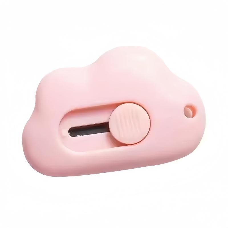 

1-6PCS Cute Rabbit Cloud Color Mini Portable Utility Knife Paper Cutter Cutting Razor Blade Office Stationery Supplies