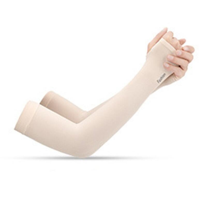 Skin White Black Arm Warmers Ice Cool Toshi Black