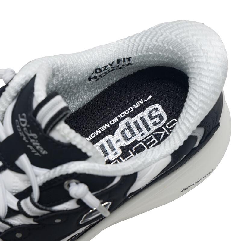 Skechers Women's Slip-On Retro Dad Panda Shoes