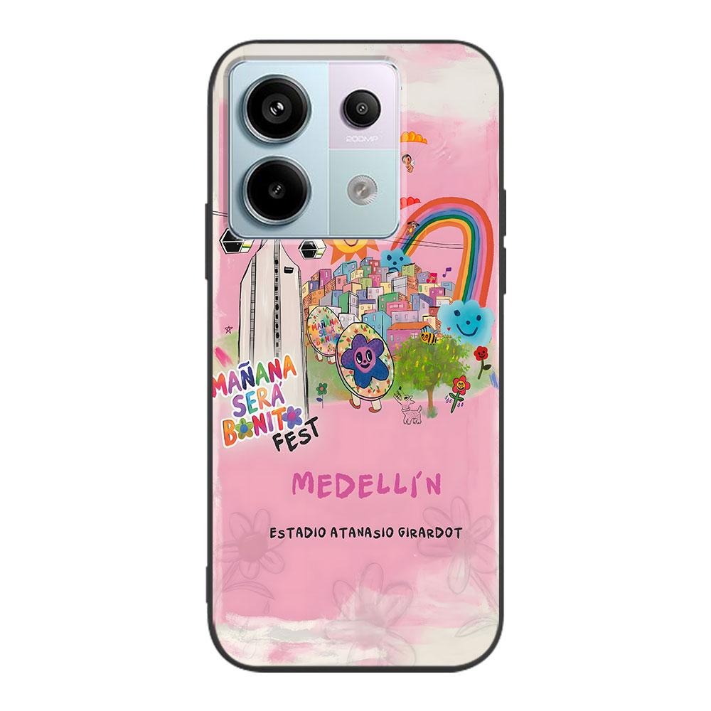 Karol G Manana Sera Bonito Case for Xiaomi Redmi 10 10C 9C 9A 9i 9 Prime 9T 12 12C 10A K40 Black Soft TPU Mobile Phone Bag Cover