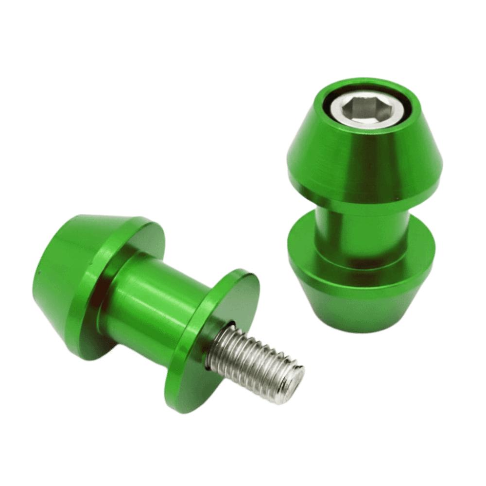 10mm Diameter Swingarm Spools Slider CNC Machined Motorcycle Stand Spools Garage Use