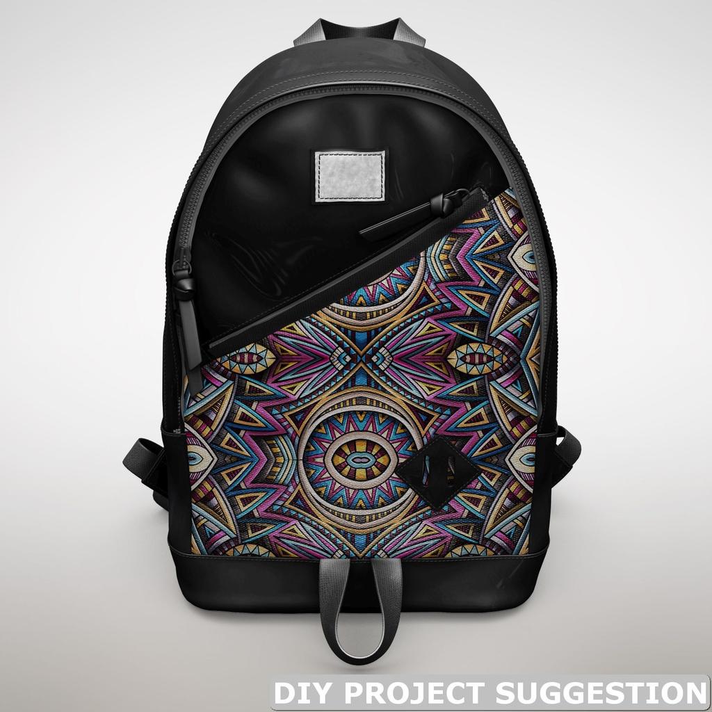 Outdoor Dekostoffe Oxford - Motiv Orientalisches Muster - Traumfänger I Dr218