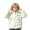 Kinder Kapuzen-Reißverschlussjacke mit Taschen für Freizeit und Outdoor-Aktivitäten