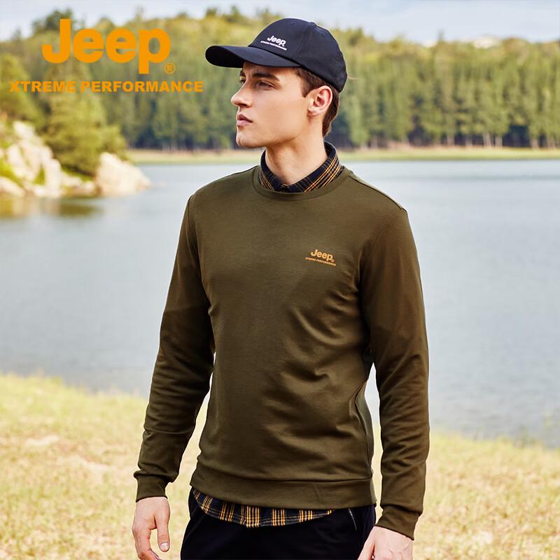 Jeep Men s Long Sleeve T-Shirt M