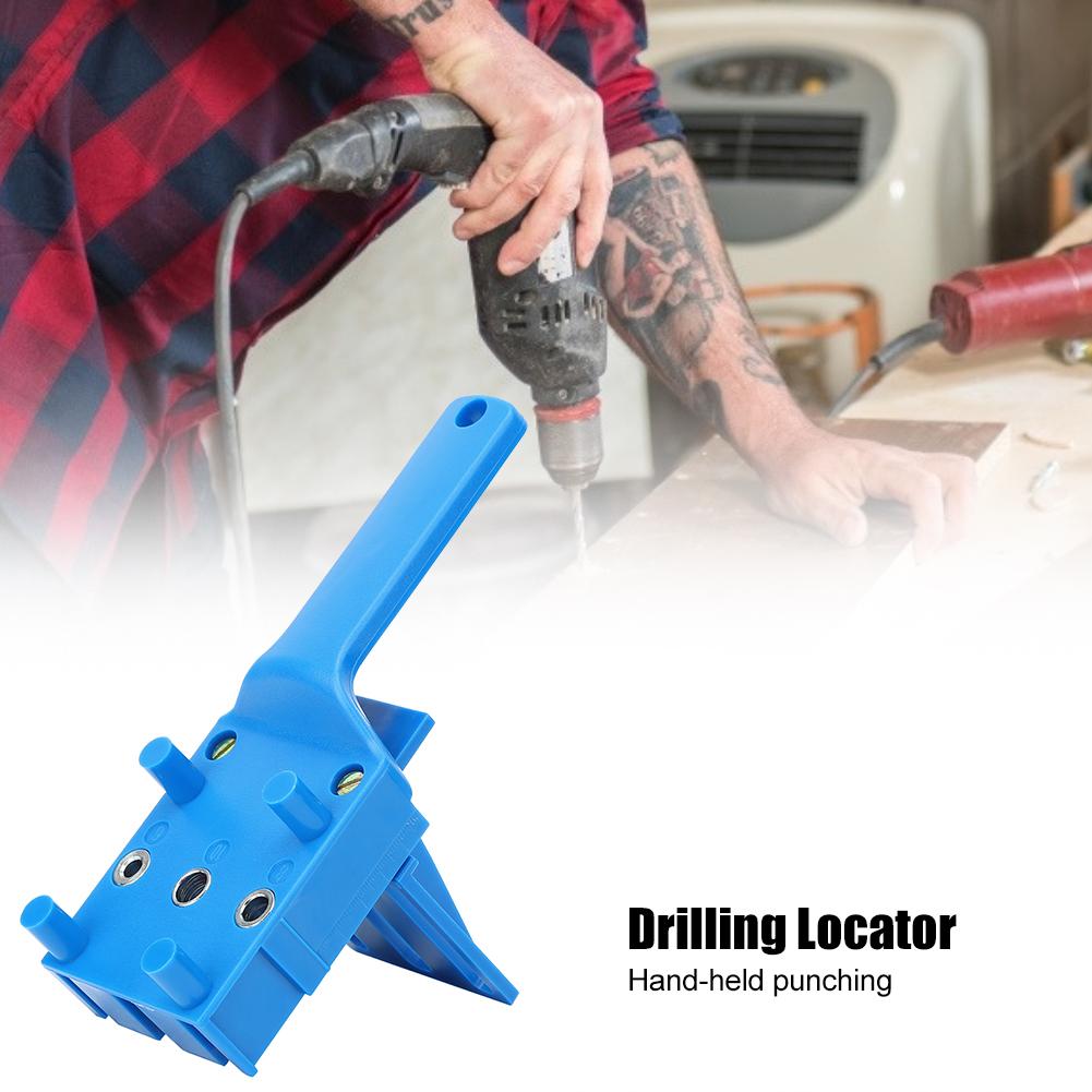 Drilling Locator Straight Hole Locator Handheld Woodworking Perforation   Tools