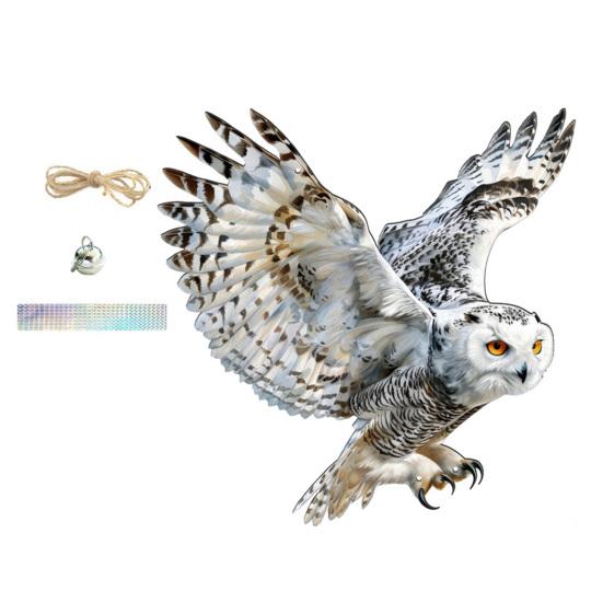 

Подвесная плоская 2D приманка совы с отражающей лентой F