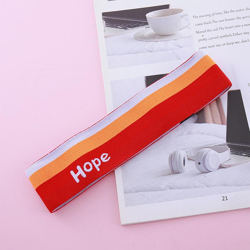 Sportovní čelenky Jednobarevné Elastické gumičky do vlasů Běh Fitness Jóga Čelenky do vlasů Pružné Make-up Vlasové doplňky