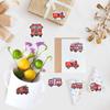 500PCS Fire Truck Roll Stickers Graffiti Cartoon Art Gift Scrapbooking Living Room Phone Community Skateboard Nostalgia Sticker