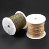 2M/lot 1.2-1.6mm Gold Metal Copper Snake Chains For DIY Men Women Necklace Jewelry Making Findings Supplies Accessories