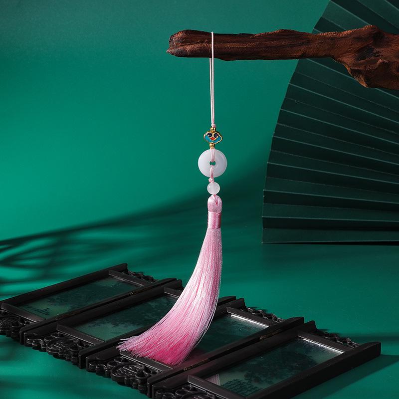 

Благоприятное облако, подвеска-кисточка в виде пряжки мира: Украшения и бусины в китайском стиле для костюма юбки с лошадиным лицом DIY