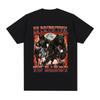 Sei respektvoll zu Papa Lustiges Wolf Meme Grafik T-Shirt Unisex Kleidung Mode Lockere T-Shirts Baumwolle Lässig Kurzarm T-Shirts
