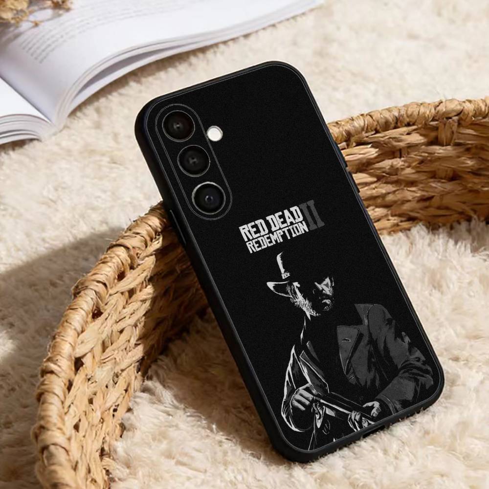 Game Red Dead R-Redemption Phone Case For Samsung Galaxy A13,21s,22,31,32,52,53,71,72,73,Soft Black Cover