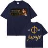 Unisexuel Carrasco Salvaje Album 2026 Graphic Tshirts Unisex Women Fashion Gothic Vintage T Shirt Cotton 100 Casual Oversized Tshirt