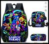 Student Schoolbag Cartoon Backpack Set 3D Digital Printing Backpack