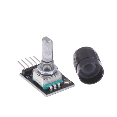 KY-040 360 Degree Rotary Encoder Module With Push Button 20 Pulse 5VBrick Sensor Modules For Arduino Or DIY Electronics
