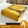 Washable Cotton Summer Quilt - Cooling and Lightweight for Single & Double Beds