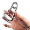 304 Stainless Steel Clip Keychain 60mm/ 80mm/ 100mm Long