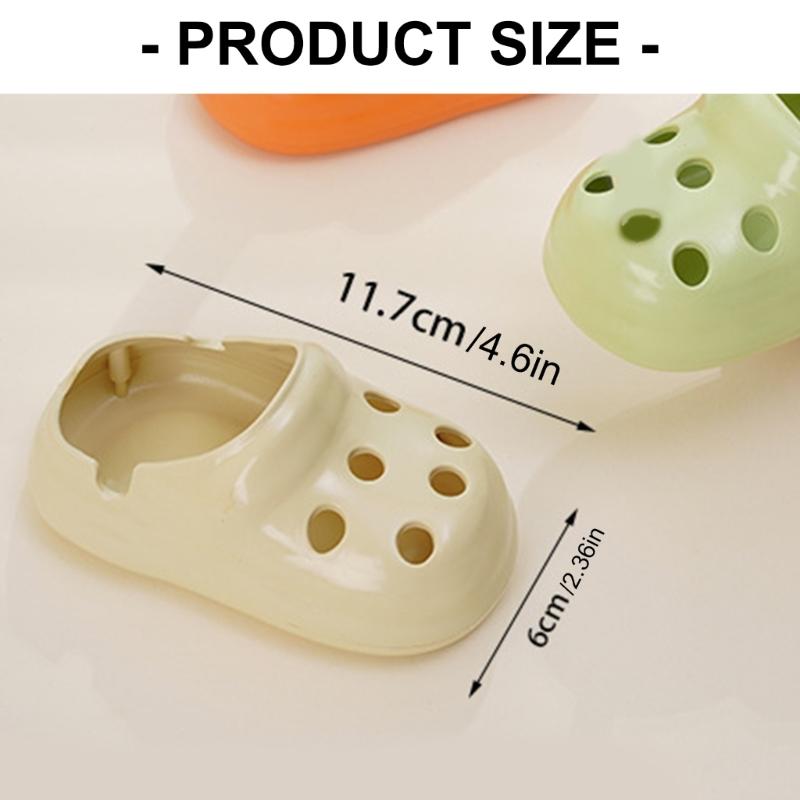 Cute Shoe Design Tabletop Ashtray Compacts Home Decoration Ashes Collector Practical Essential For Indoor Outdoor Use